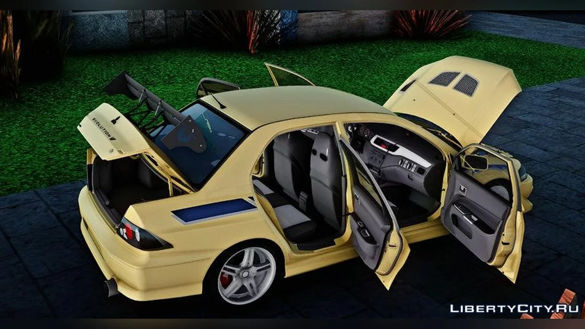 2002 Mitsubishi Lancer Evolution VII 2F2F / GTA San Andreas
