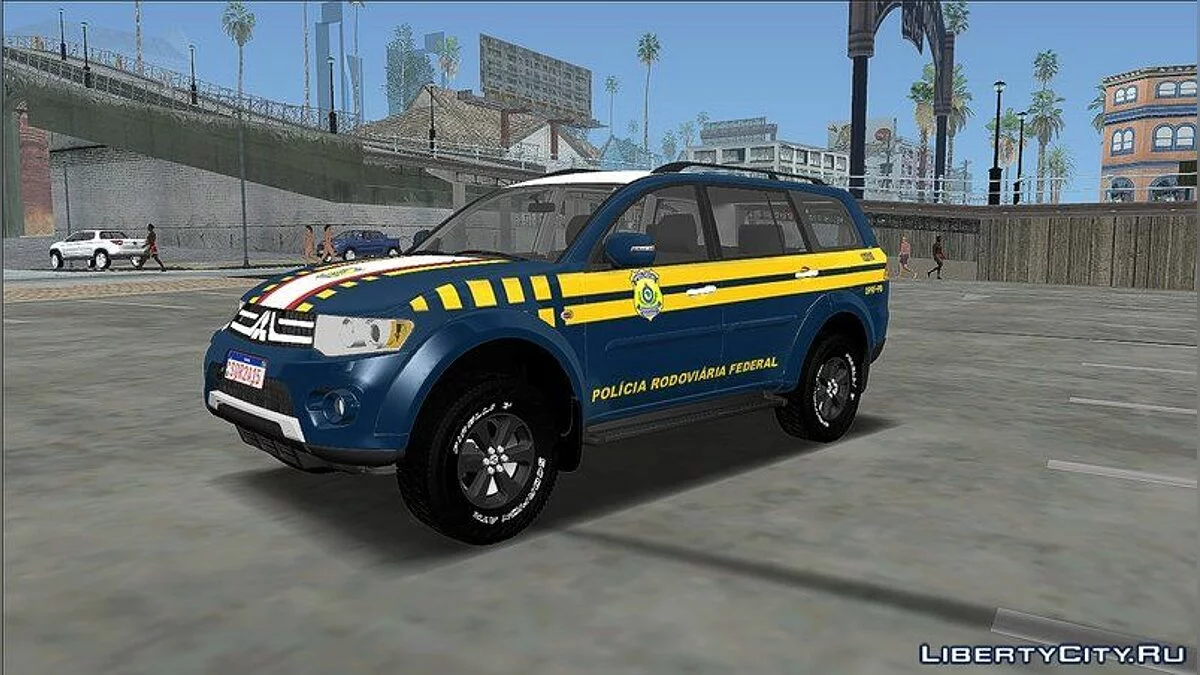 Mitsubishi Pajero Dakar HPE 2015 / GTA San Andreas