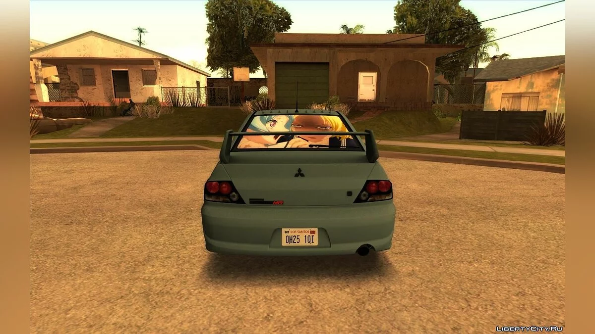 Mitsubishi Lancer Evolution IX MR Edition [RHA] / GTA San Andreas