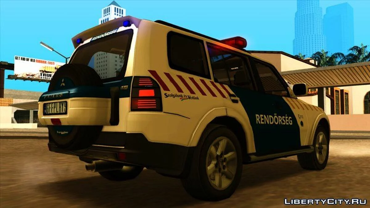 Mitsubishi Pajero — венгерская полиция / GTA San Andreas