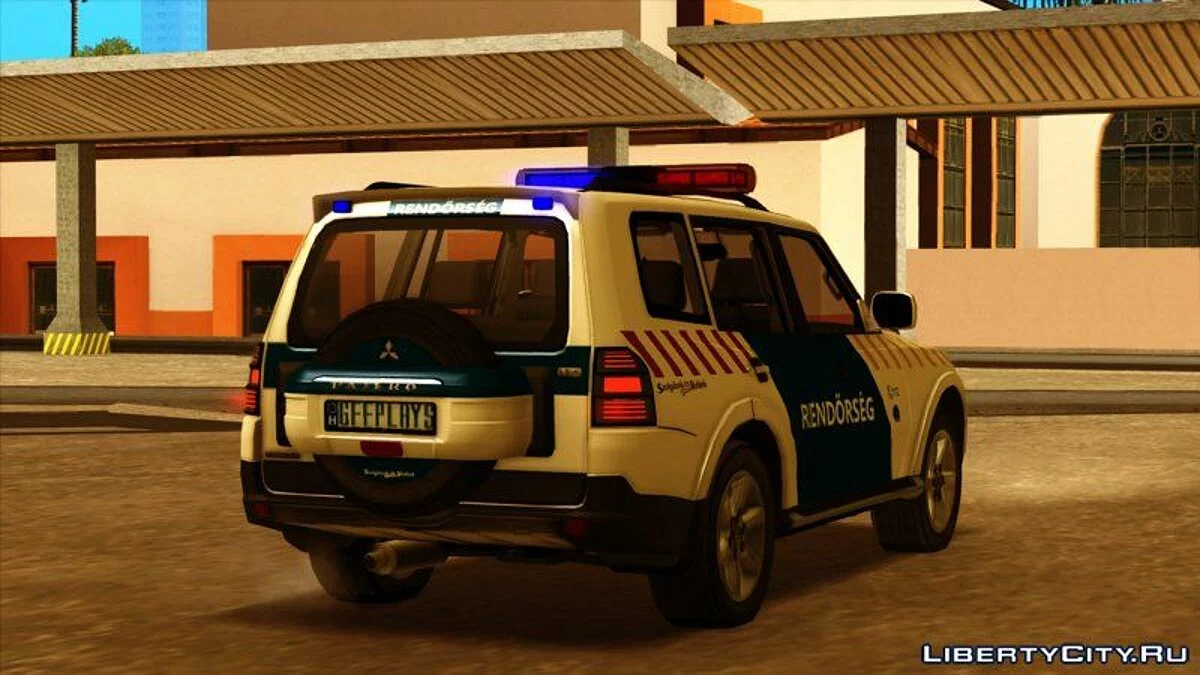 Mitsubishi Pajero — венгерская полиция / GTA San Andreas