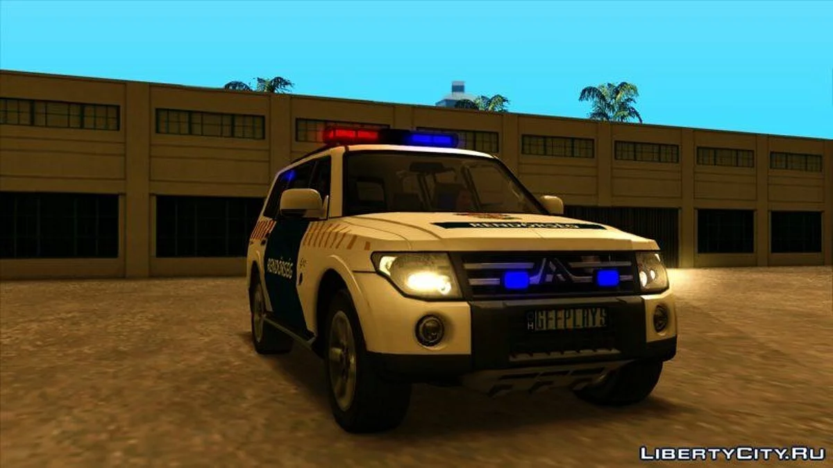 Mitsubishi Pajero — венгерская полиция / GTA San Andreas