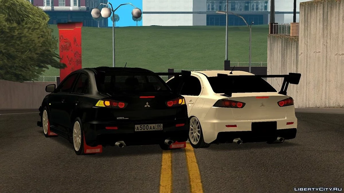 Mitsubishi Lancer Evolution 10 / GTA San Andreas