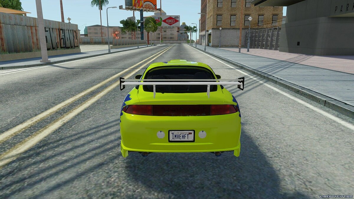 Скачать Mitsubishi Eclipse GSX 1996 из Форсажа 1 для GTA San Andreas