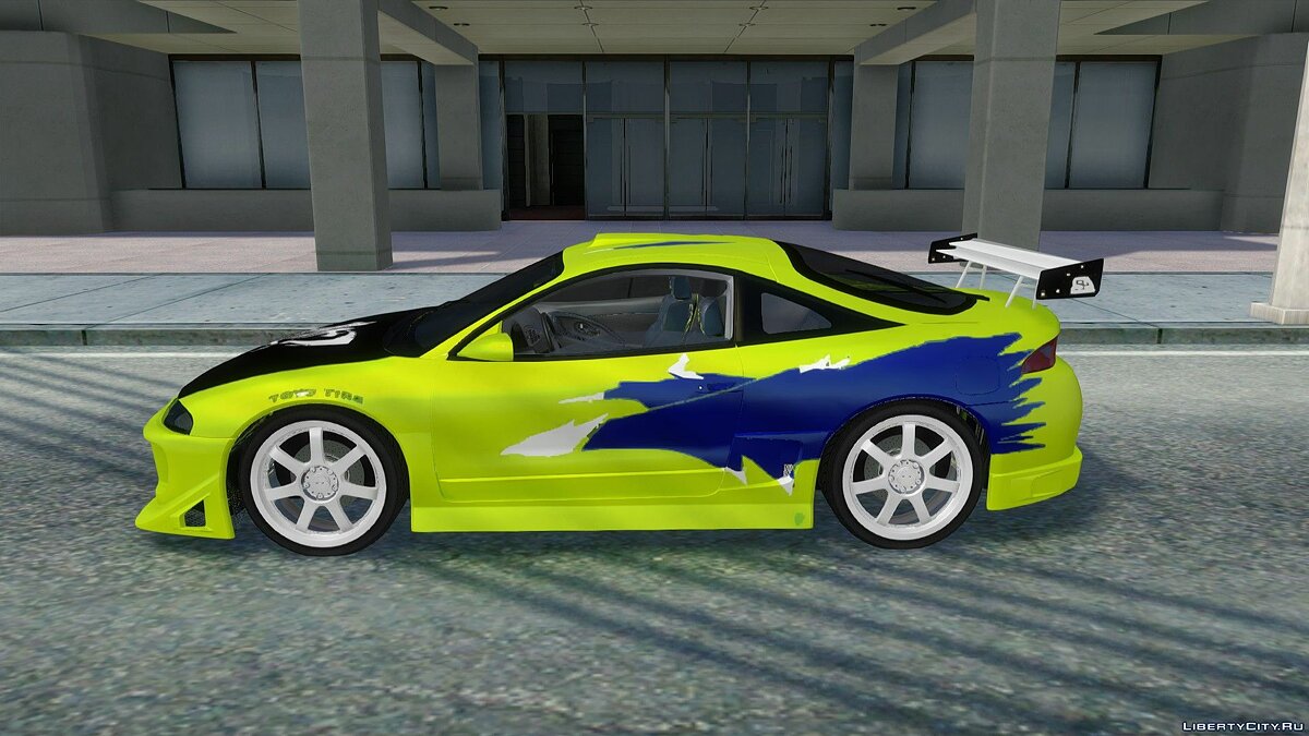 Скачать Mitsubishi Eclipse GSX 1996 из Форсажа 1 для GTA San Andreas