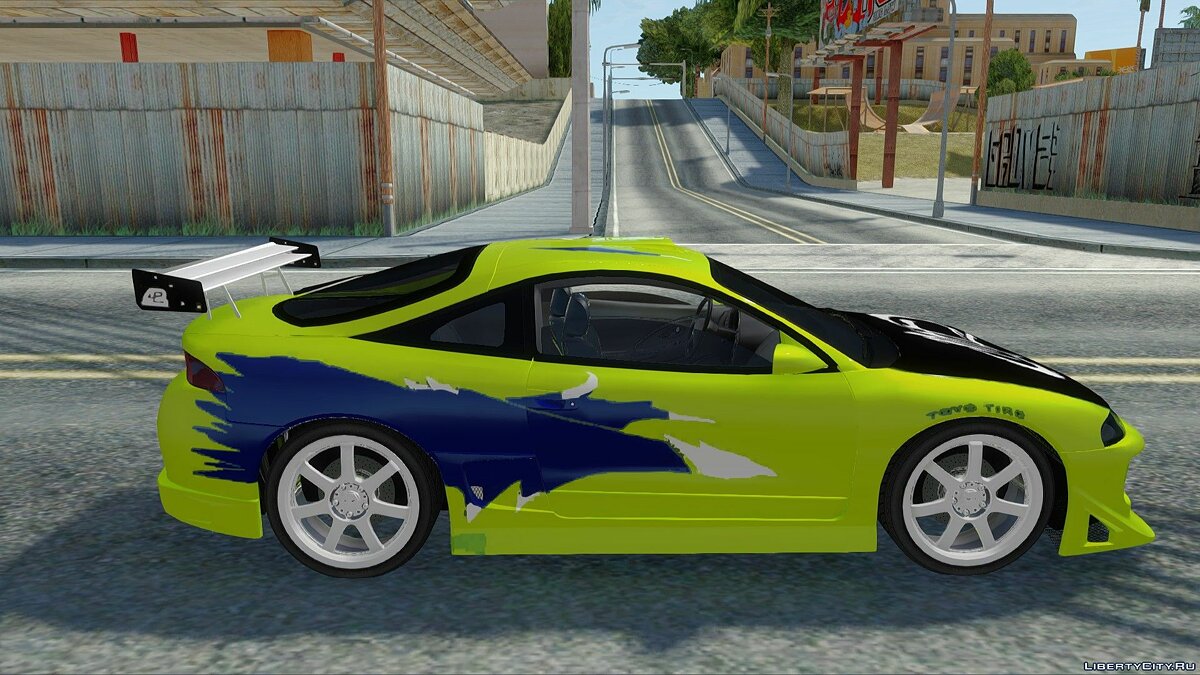 Скачать Mitsubishi Eclipse GSX 1996 из Форсажа 1 для GTA San Andreas