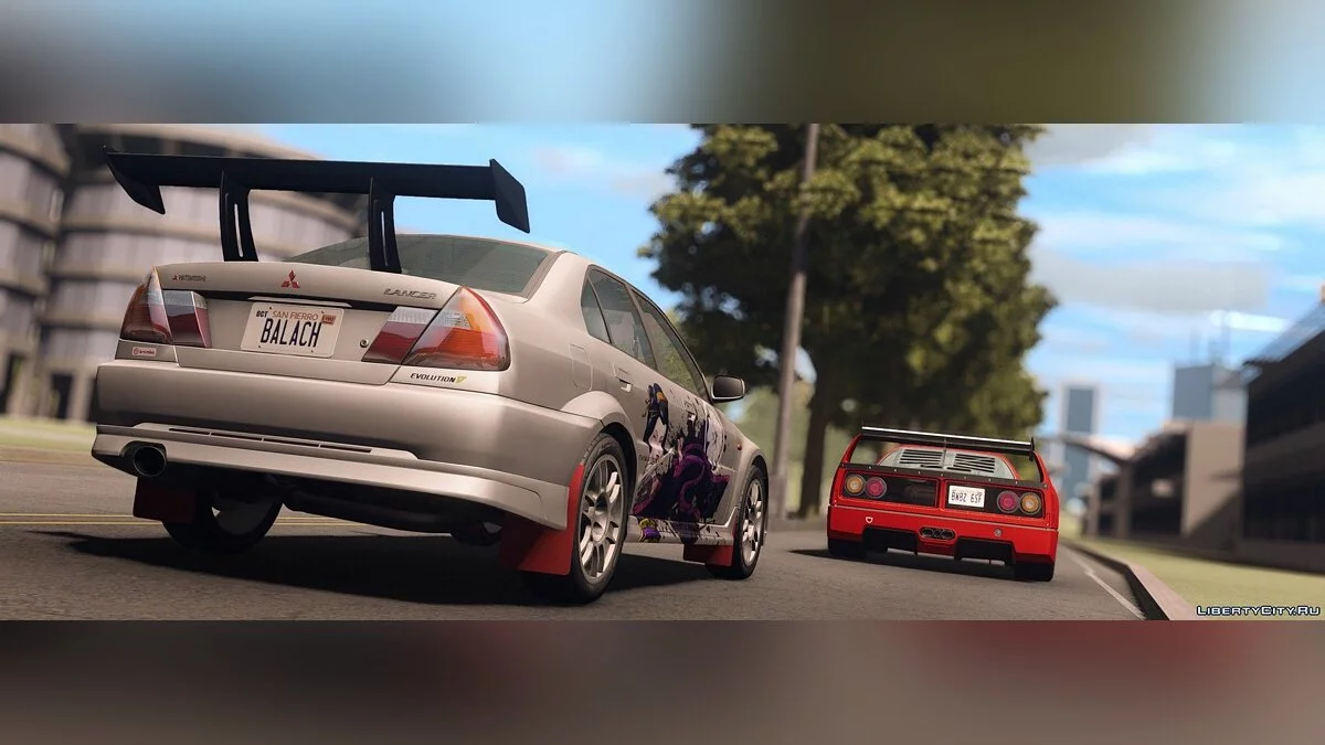 Mitsubishi Lancer Evolution V (CP9A) 1998 / GTA San Andreas