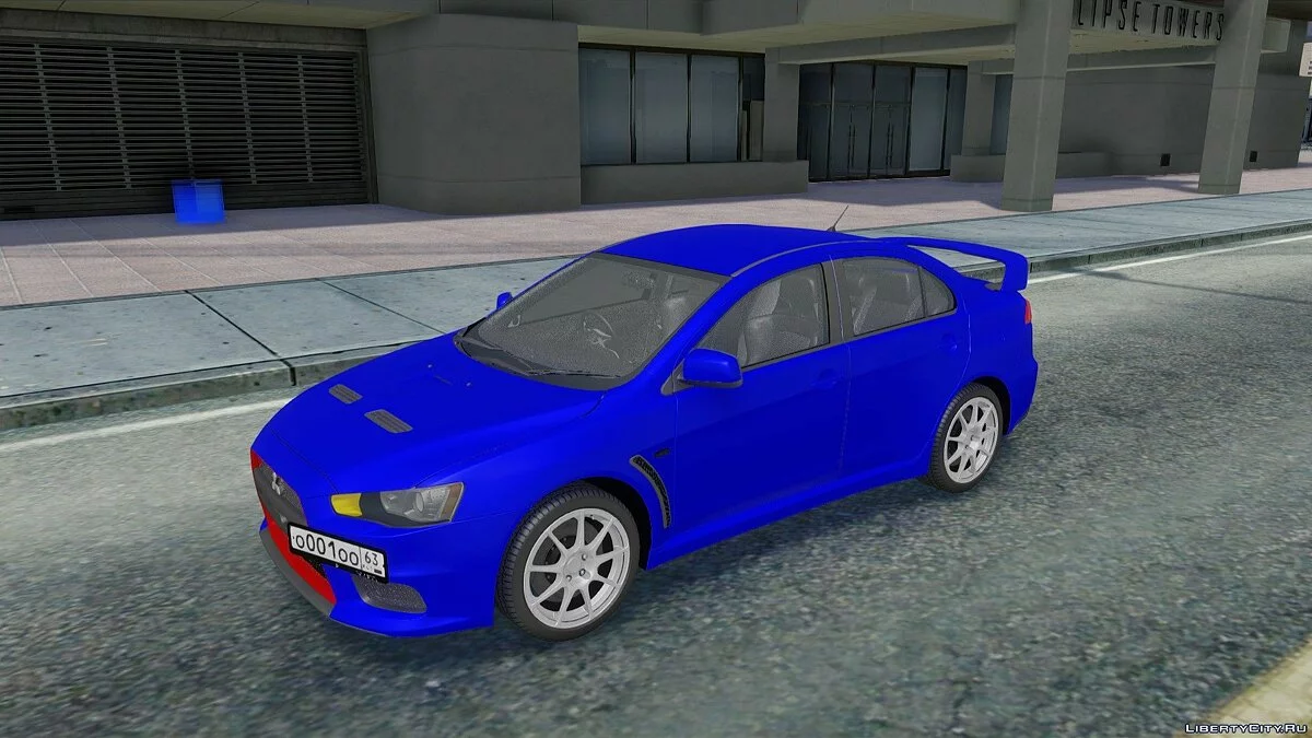 Mitsubishi Lancer Evolution X / GTA San Andreas