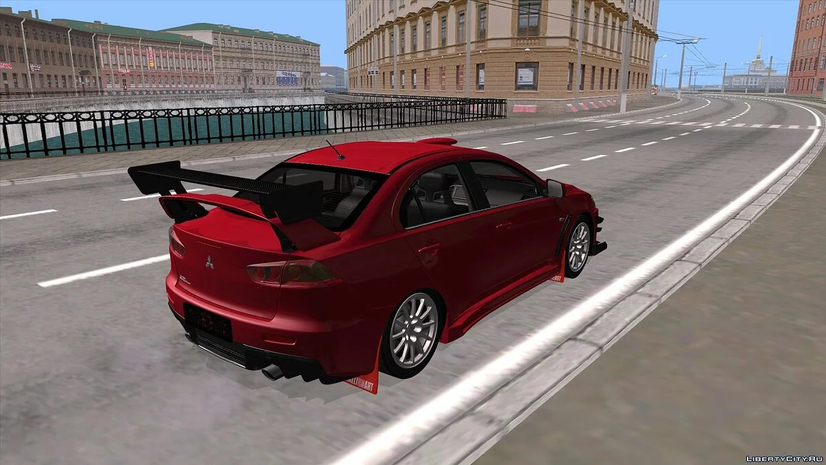 Mitsubishi Lancer Evolution X Tunable / GTA San Andreas