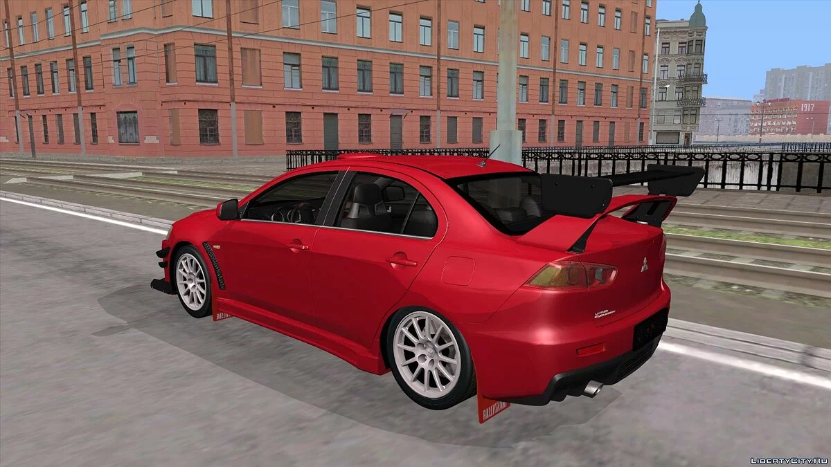 Mitsubishi Lancer Evolution X Tunable / GTA San Andreas