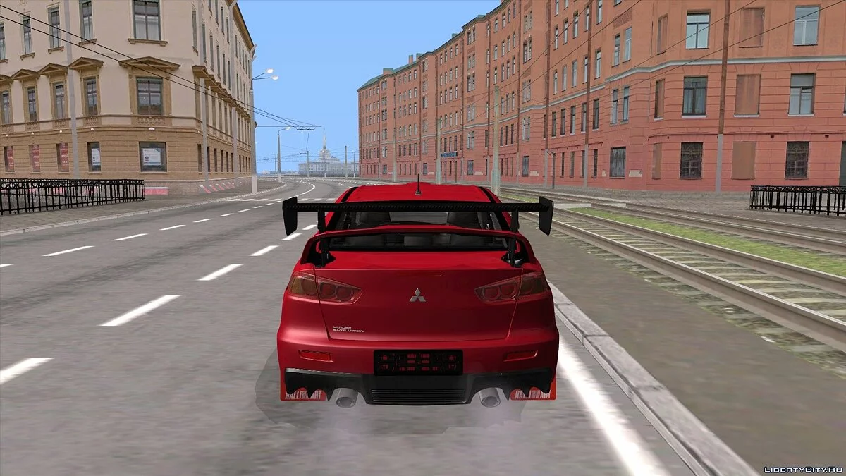 Mitsubishi Lancer Evolution X Tunable / GTA San Andreas