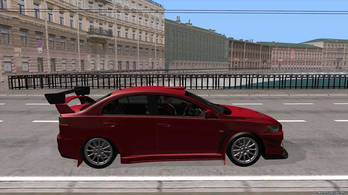 Mitsubishi Lancer Evolution X Tunable / GTA San Andreas