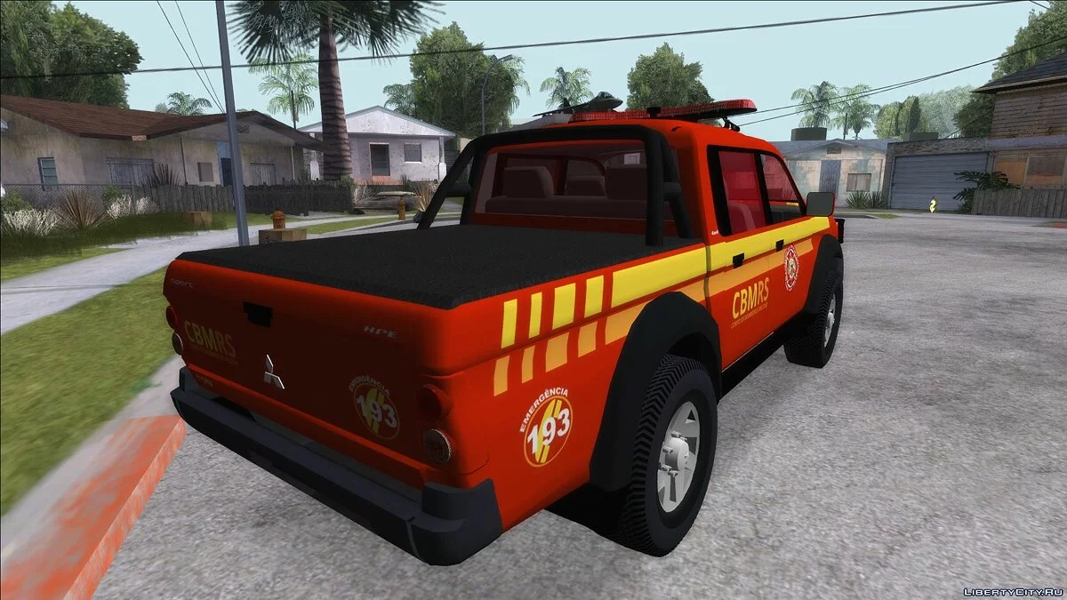 Mitsubishi L200 Brazilian Police / GTA San Andreas
