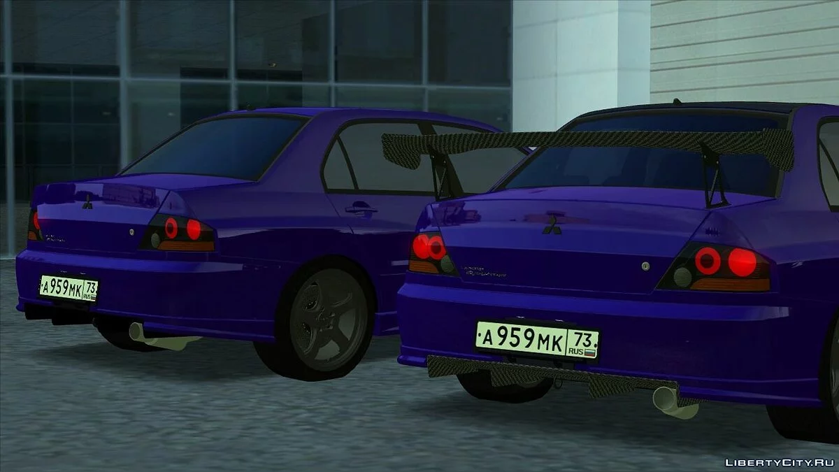 Mitsubishi Lancer Evo IX '06 / GTA San Andreas