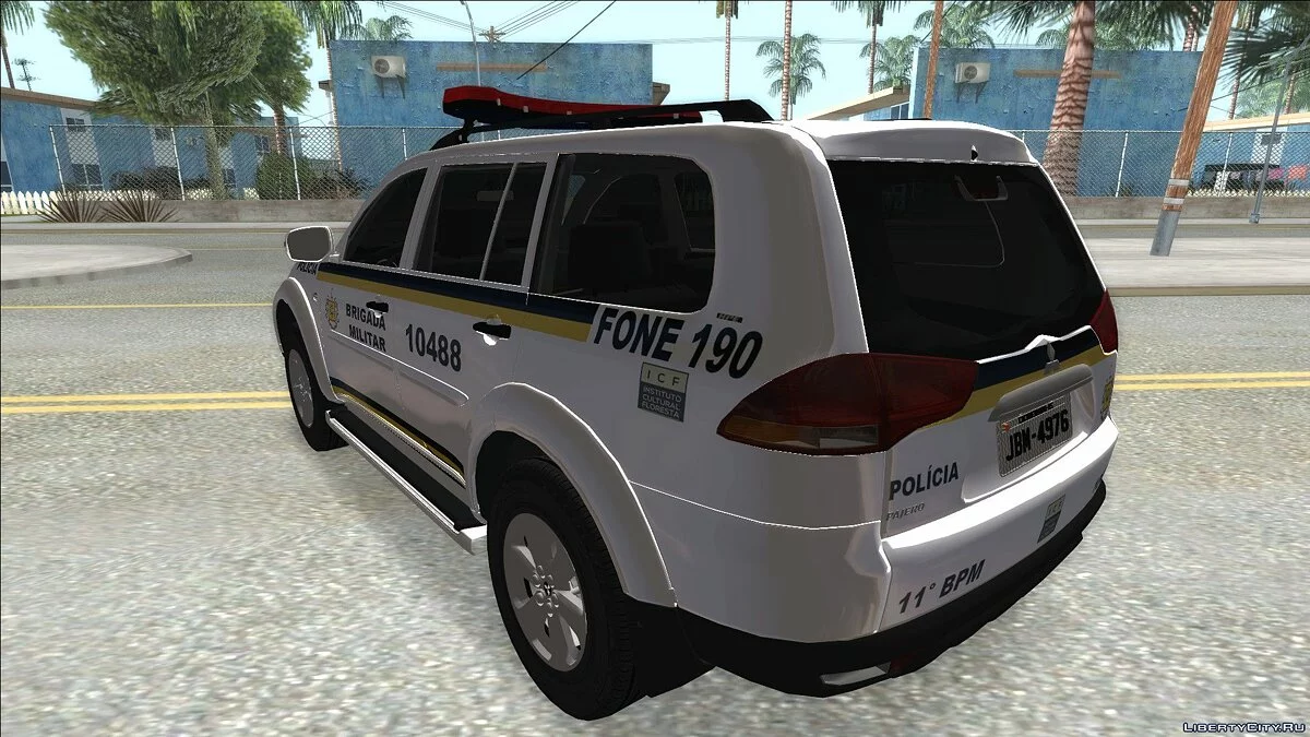 Mitsubishi Pajero Dakar Brazilian Police / GTA San Andreas