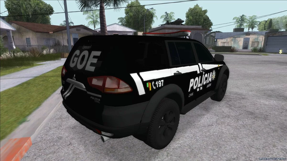 Mitsubishi Pajero Dakar da PCRS: GOEMitsubishi Pajero Dakar da PCRS: GOE / GTA San Andreas