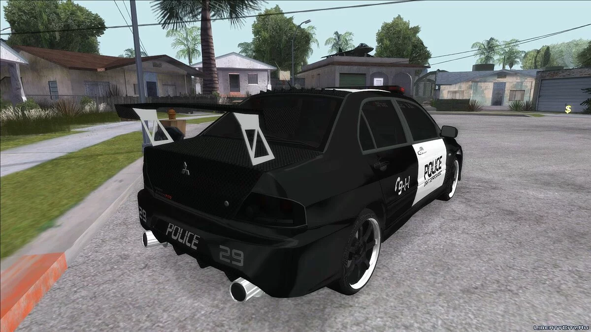 Mitsubishi Lancer Evolution IX Police / GTA San Andreas