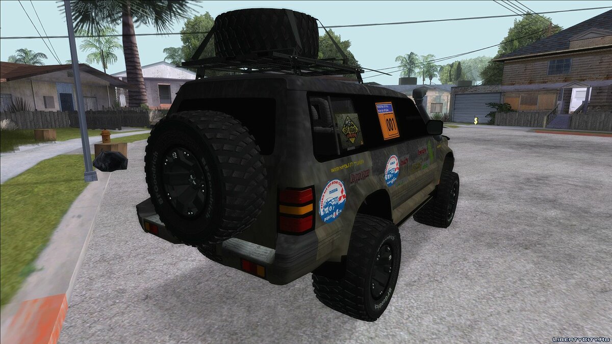 Скачать Mitsubishi Pajero Off-Road для GTA San Andreas