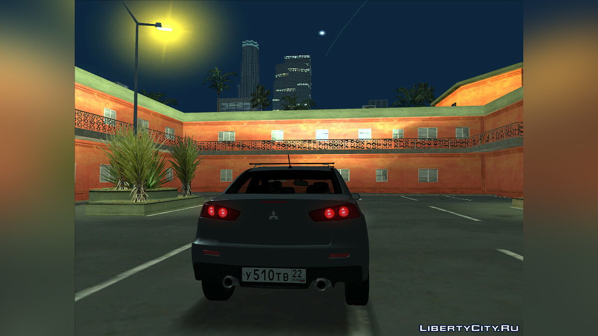 Скачать Mitsubishi Lancer 10 для GTA San Andreas