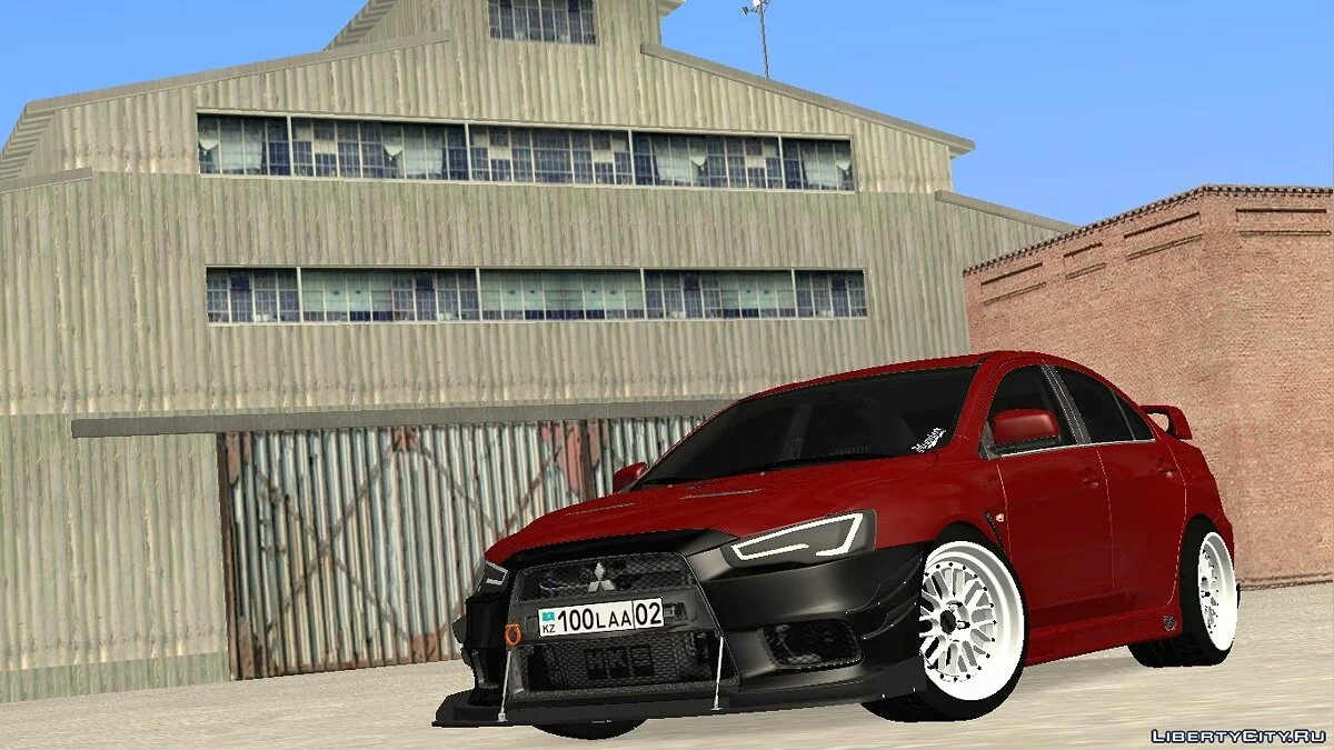 Mitsubishi Lancer Evolution X / GTA San Andreas
