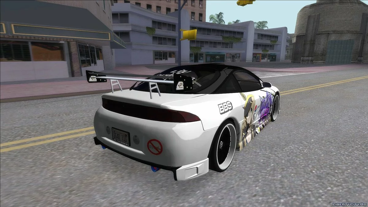 Mitsubishi Eclipse 1999 Mugi Itasha v2 / GTA San Andreas