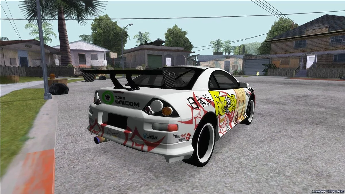 Mitsubishi Eclipse 2003 Fate Zero ItashaMitsubishi Eclipse 2003 Fate Zero Itasha / GTA San Andreas