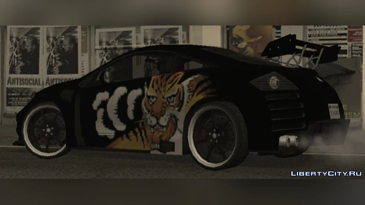 Mitsubishi Eclipse IV from NFS Most Wanted / GTA San Andreas