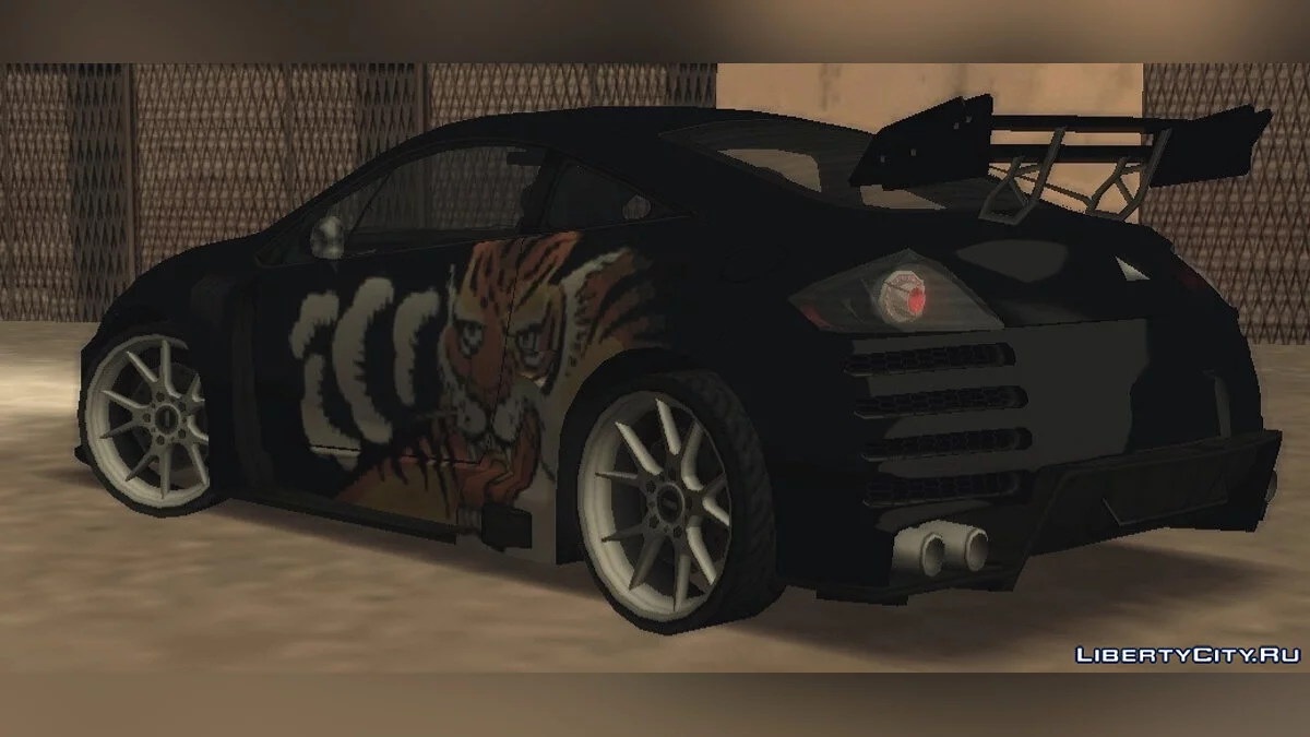 Mitsubishi Eclipse IV from NFS Most Wanted / GTA San Andreas