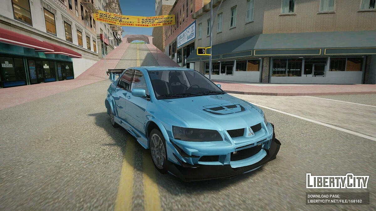 Mitsubishi Lancer Evolution 9 / GTA San Andreas