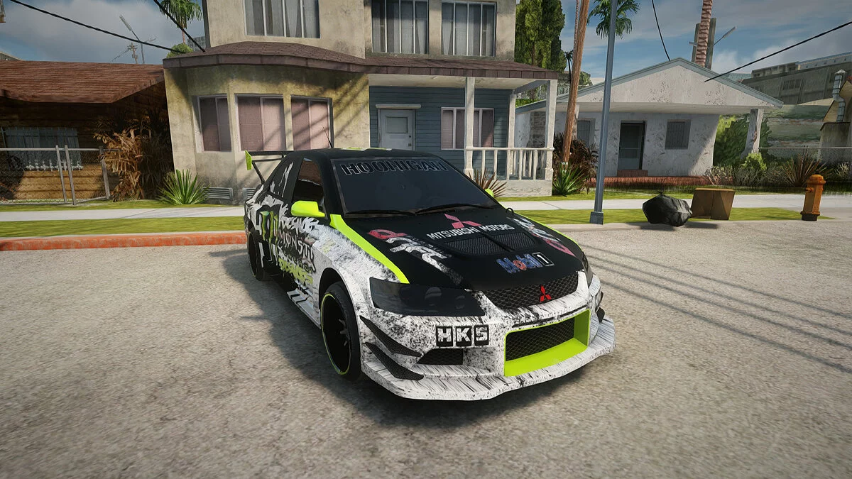 Mitsubishi Lancer Evolution IX Monster Energy DC / GTA San Andreas