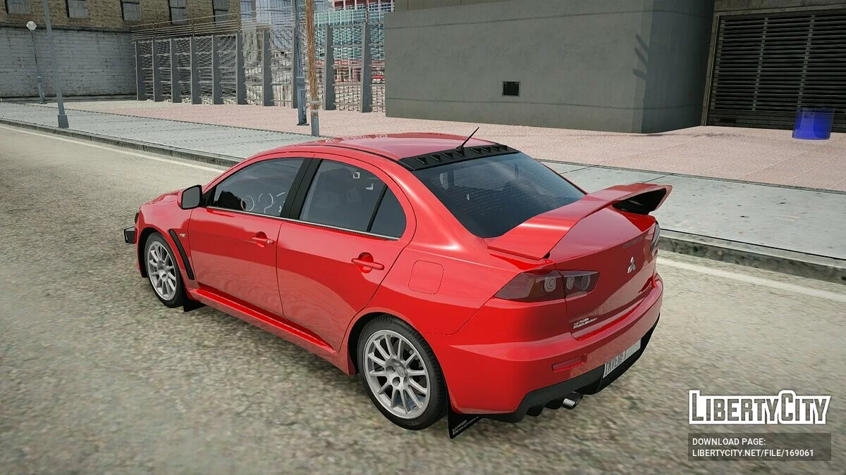 Mitsubishi Lancer Evolution X / GTA San Andreas