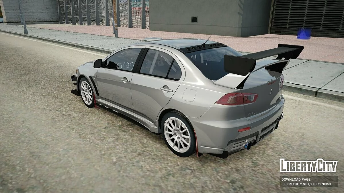 Mitsubishi Lancer Evo X / GTA San Andreas
