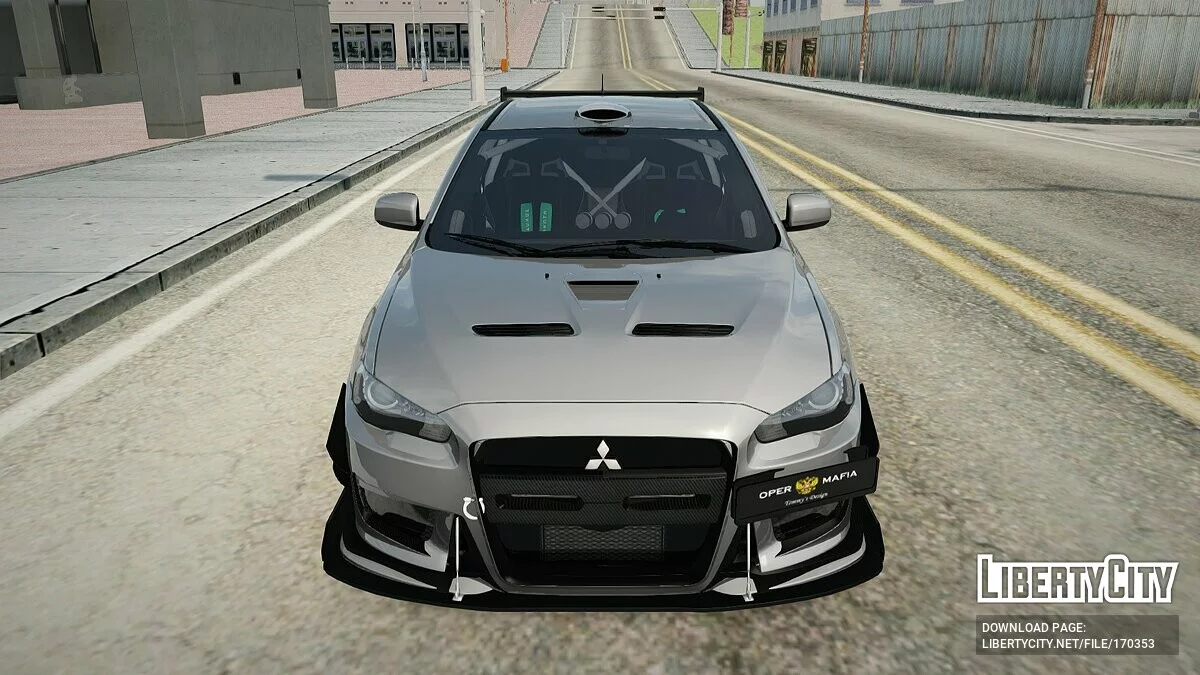 Mitsubishi Lancer Evo X / GTA San Andreas