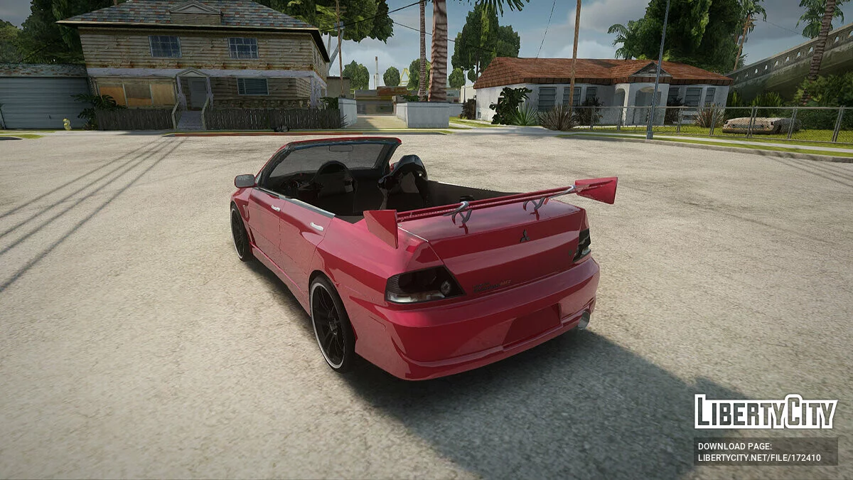 Mitsubishi Lancer Evolution 2015 / GTA San Andreas