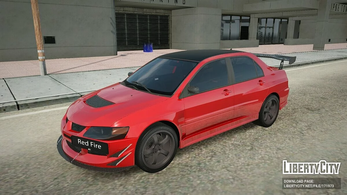 Mitsubishi Lancer Evolution IX / GTA San Andreas