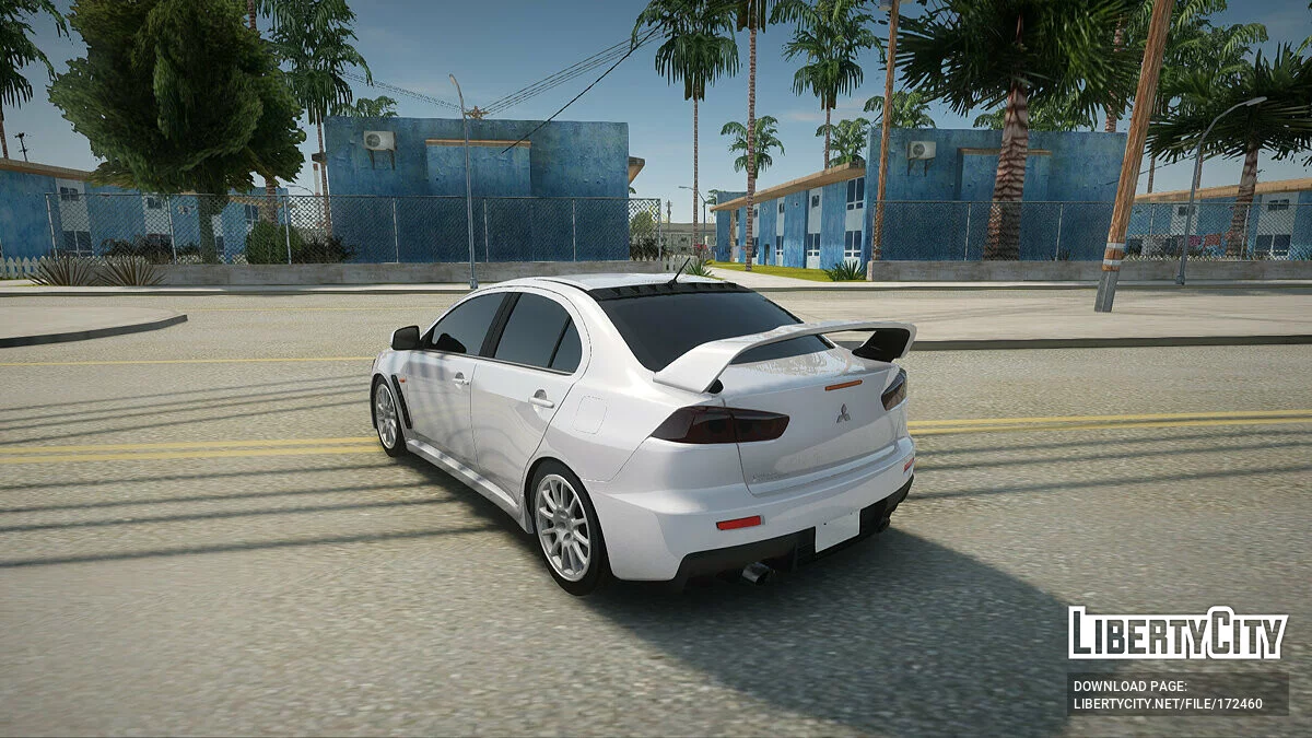 Mitsubishi Lancer Evolution X / GTA San Andreas