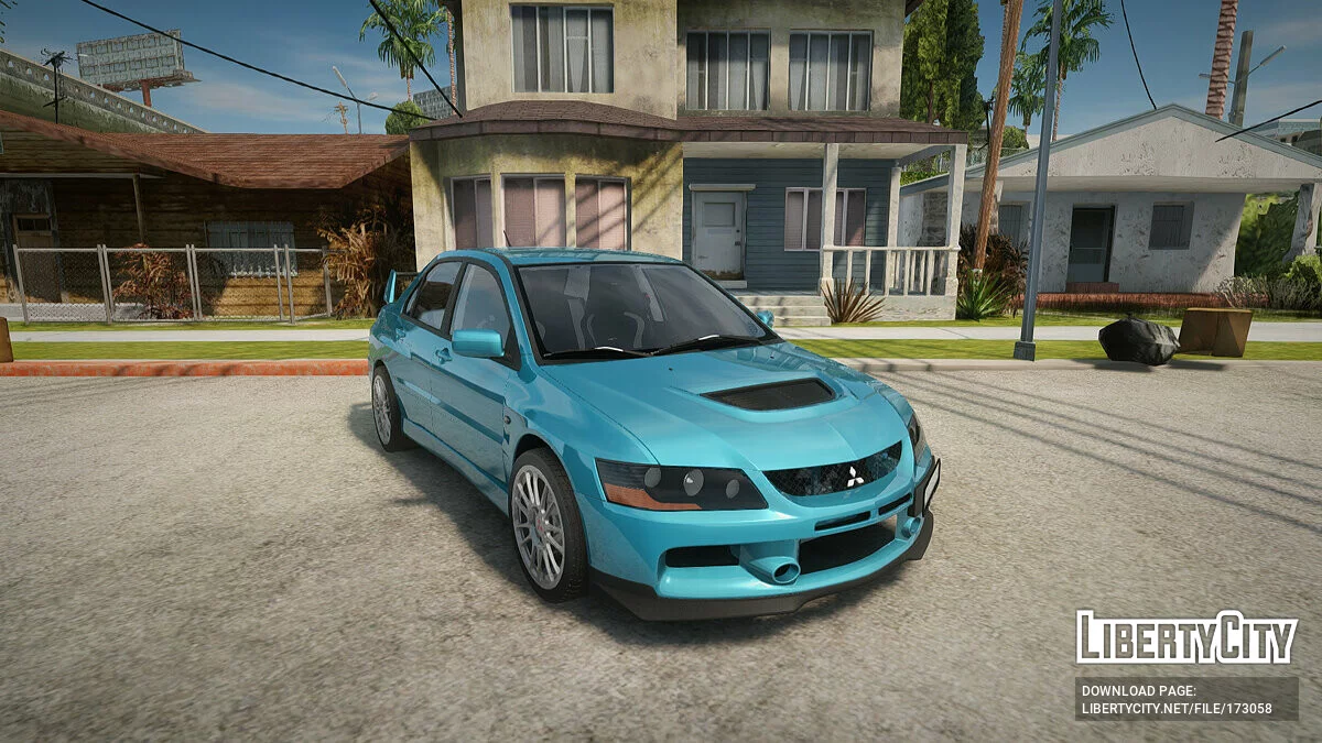 Mitsubishi Lancer Evolution IX / GTA San Andreas