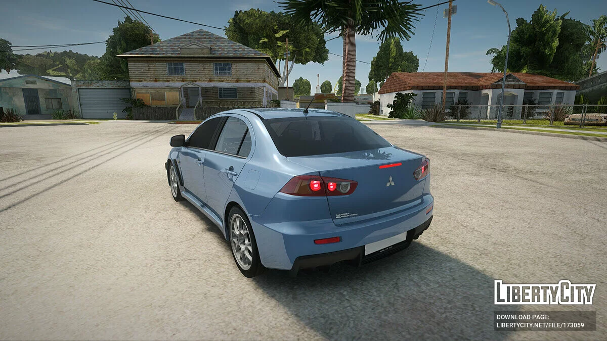 Mitsubishi Lancer Evolution X / GTA San Andreas