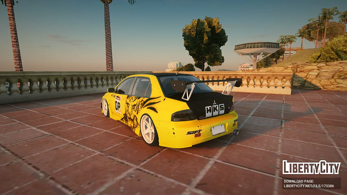 Mitsubishi Lancer Turkis Drift Aem / GTA San Andreas