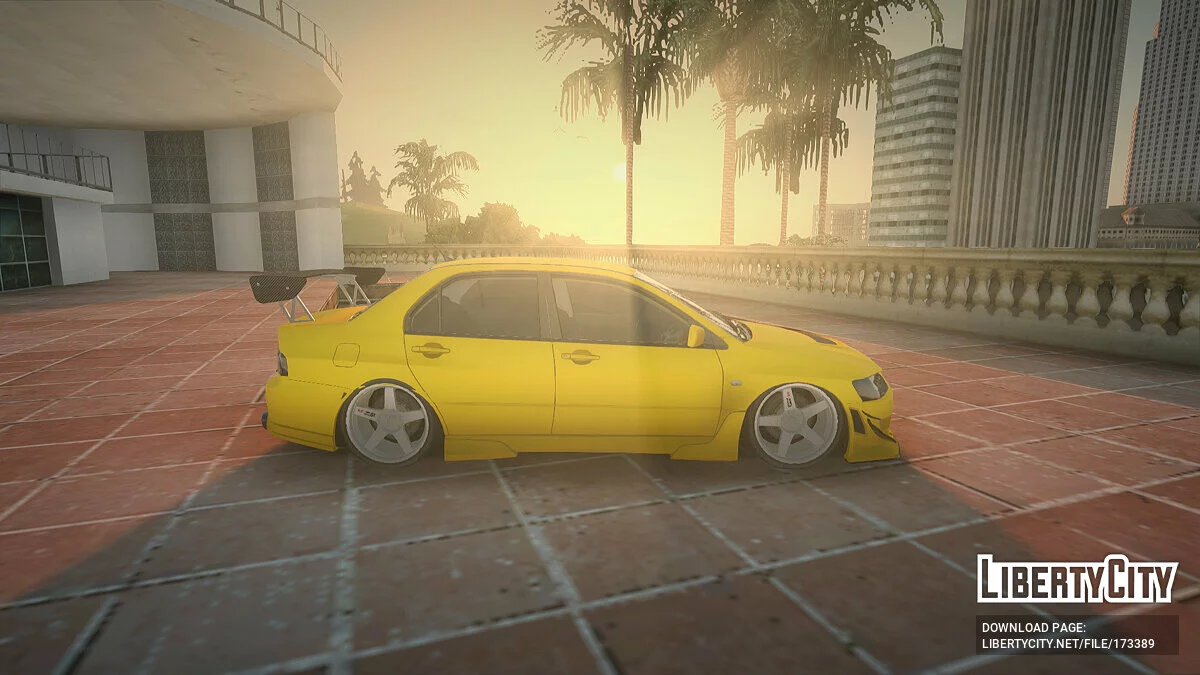 Mitsubishi Lancer Turkis Drift + тюнинг / GTA San Andreas