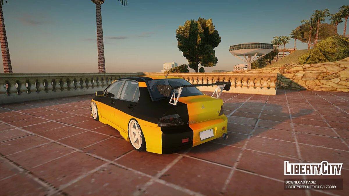 Mitsubishi Lancer Turkis Drift + тюнинг / GTA San Andreas