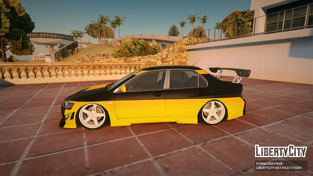 Mitsubishi Lancer Turkis Drift + тюнинг / GTA San Andreas