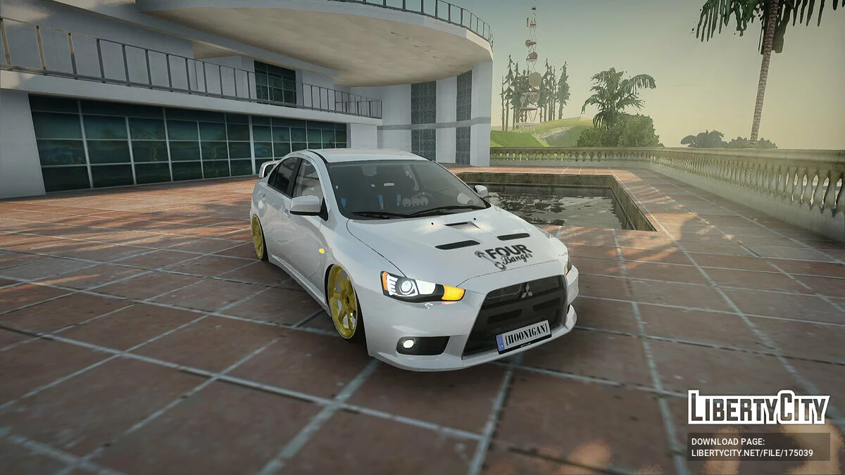 Mitsubishi Lancer Evolution X / GTA San Andreas