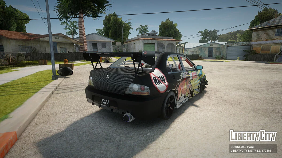 Mitsubishi Lancer Evolution Pushkar / GTA San Andreas