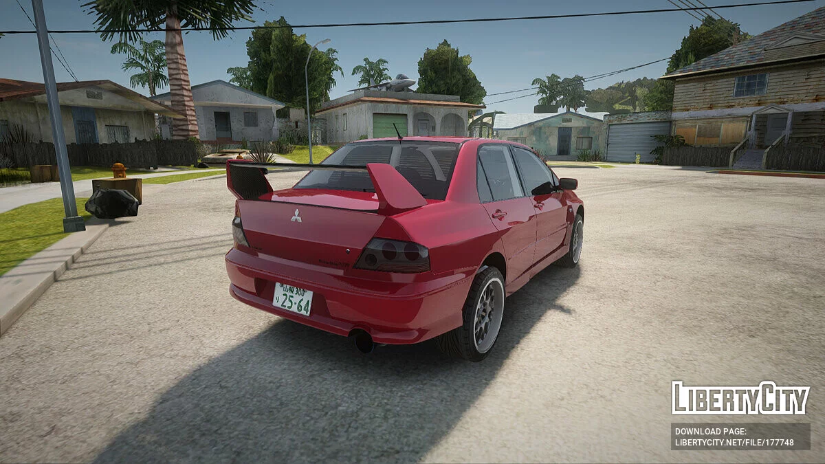 Mitsubishi Lancer Evolution VIII / GTA San Andreas