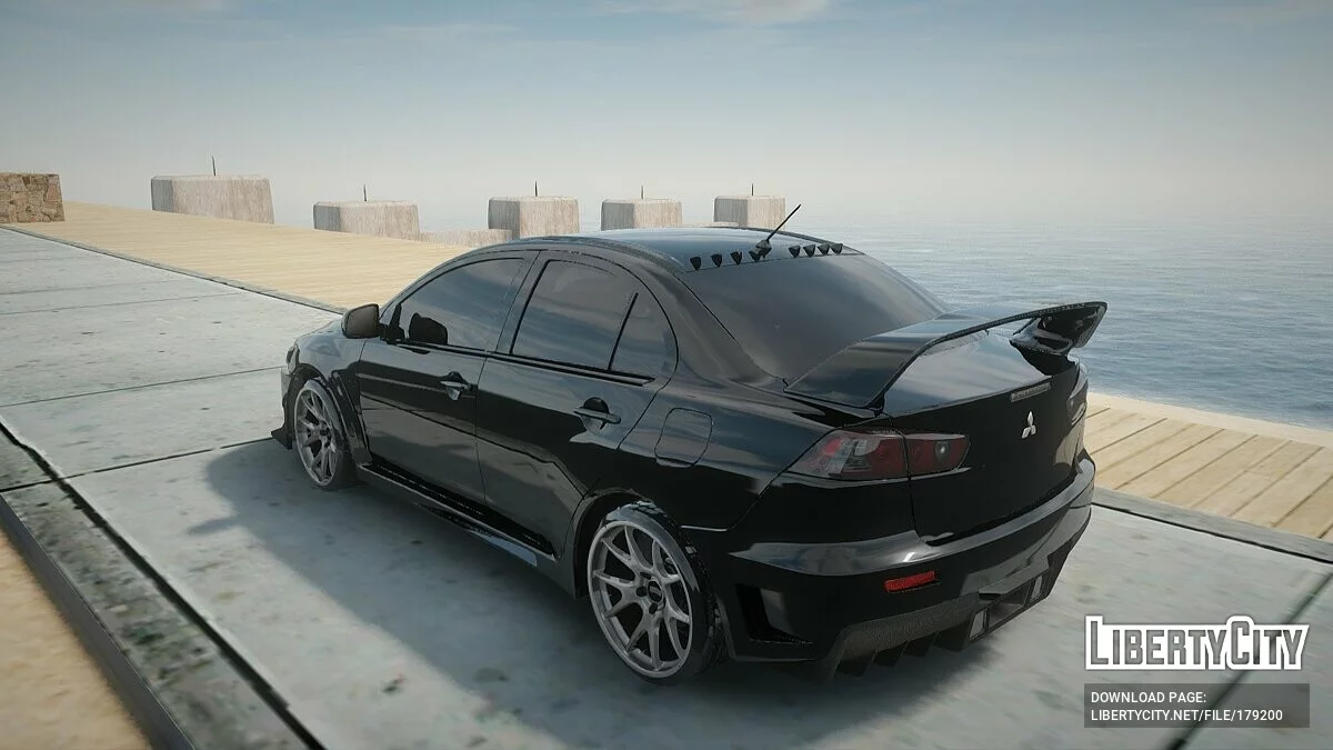 Mitsubishi Lancer Evolution X / GTA San Andreas