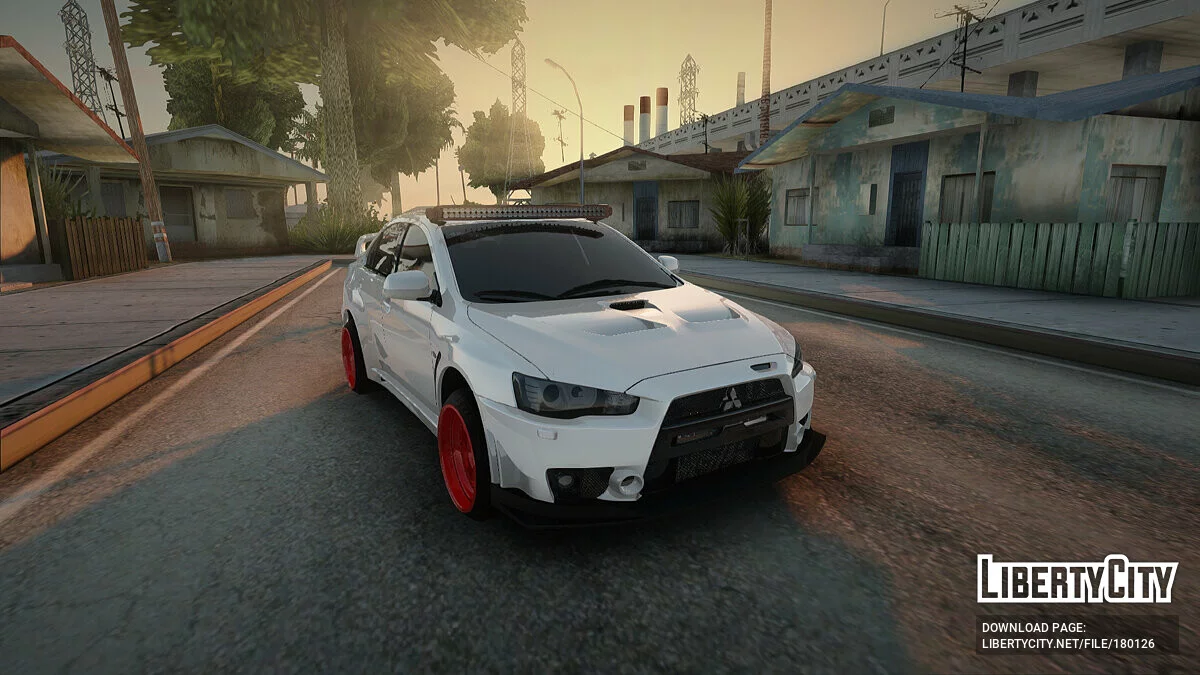 Mitsubishi Lancer Evolution X / GTA San Andreas