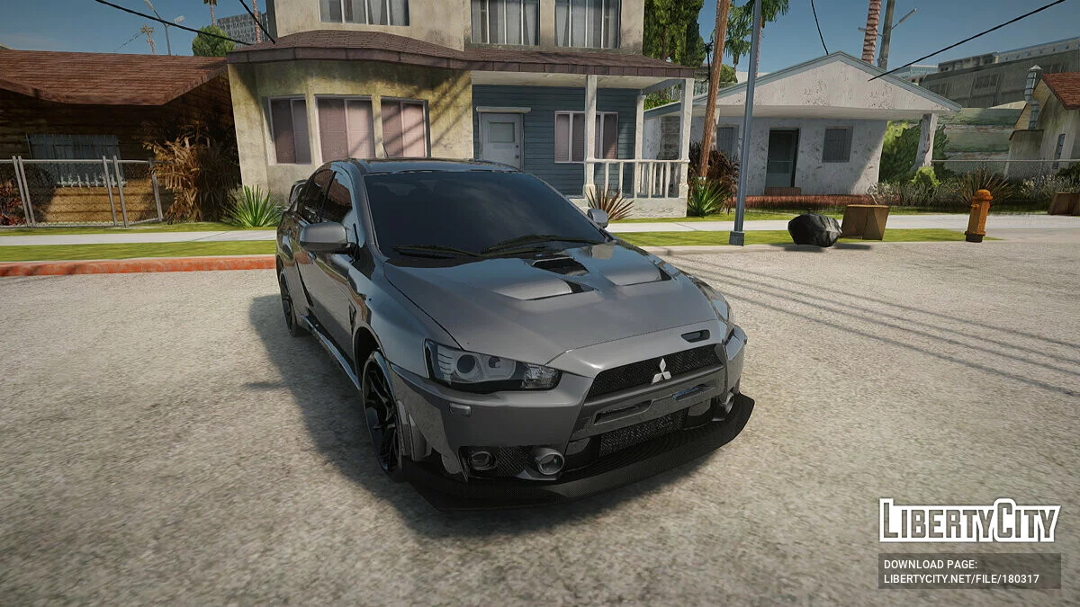 Mitsubishi Lancer Evo X / GTA San Andreas