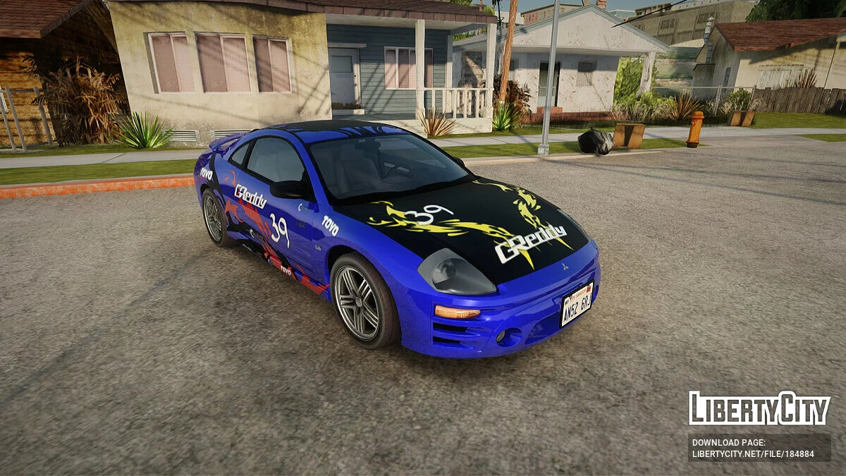 2003 Mitsubishi Eclipse GTS Mk.III / GTA San Andreas