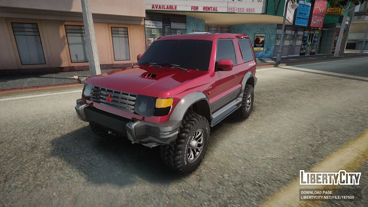 Mitsubishi Pajero 1993 Купе / GTA San Andreas